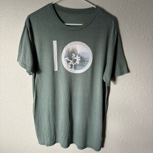 Men’s Green TenTree Design T Shirt